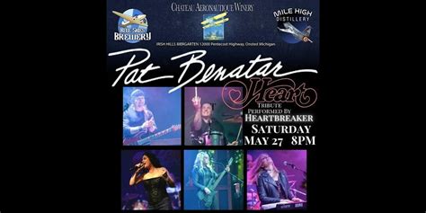 Pat Benatar & Heart Tribute by Heartbreaker, 12000 Pentecost Highway ...