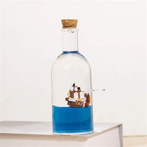 Buy Online Luffy Ship in Large Bottle – One Piece Glass Decor – Drakon ...