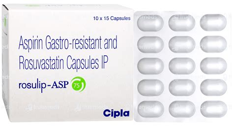 Rosulip Asp 1075 Mg Capsule 15 - Uses, Side Effects, Dosage, Price ...