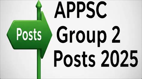 APPSC Group 2 Posts 2025: All Vancancies and Designation Details