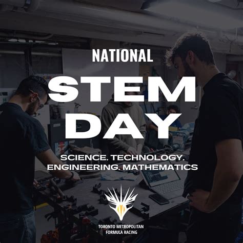 Toronto Metropolitan Formula Racing on LinkedIn: Happy National STEM ...
