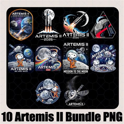 Buy Artemis II Launch to the Moon 2026 Bundle Png, Greek Mythology ...