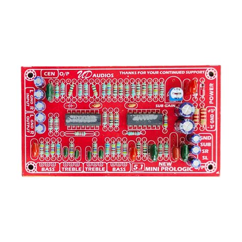 Ultra Digital 5.1 Mini Prologic Board. Stereo Audio Input 5.1 Ch Output ...