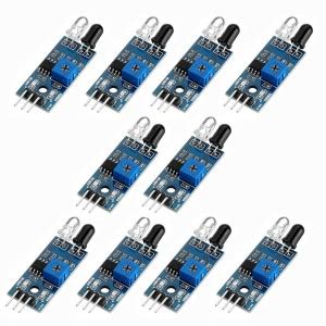geeta enterprises (Pack of 10) IR Proximity Sensor for line follower ...