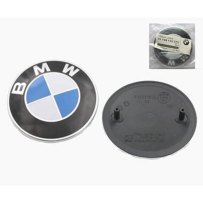 Buy 82mm BMW 2 pin Emblem Logo Replacement for HoodTrunk for ALL Models ...