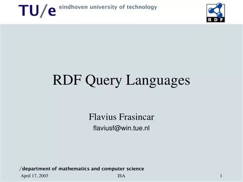 RDF Query Language 的图像结果