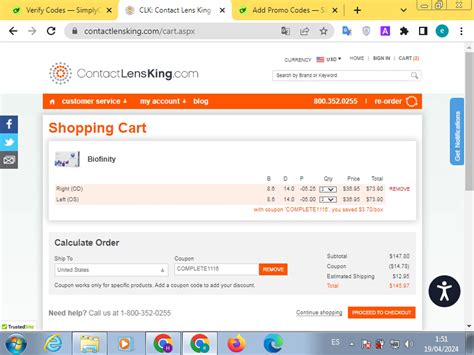 Contact Lens King Promo Codes – 15% Off | May 2024