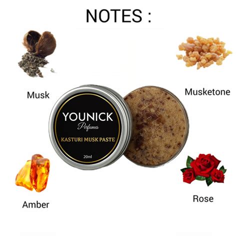 YOUNICK Kasturi Musk Paste Combo 20ml x 2 – Luxurious Attar Paste ...