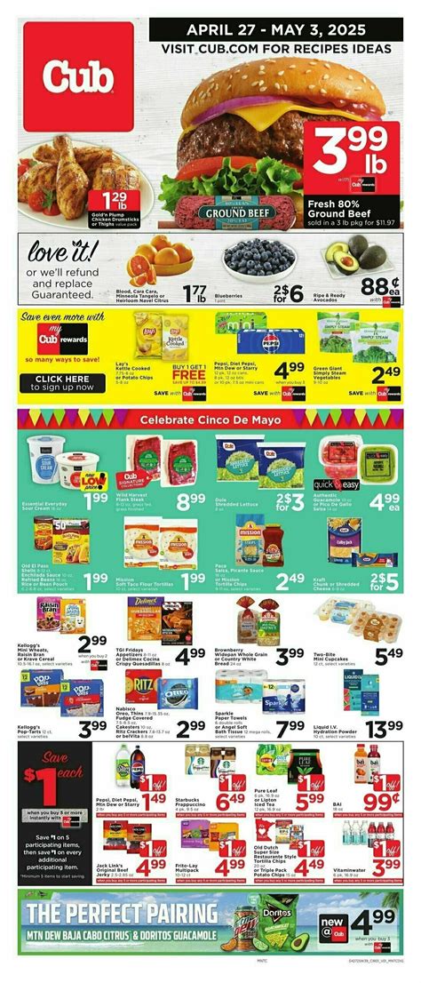 Cub Foods Weekly Ad from April 27