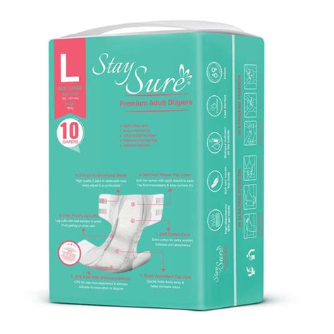 Buy Premium Stick-On Diapers for Adults - Staysure India