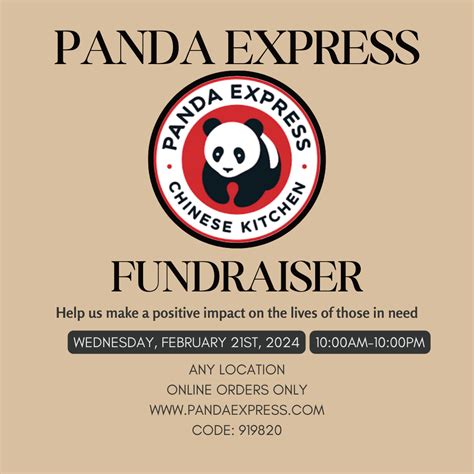 Panda Express Fundraiser | Regional Enterprises