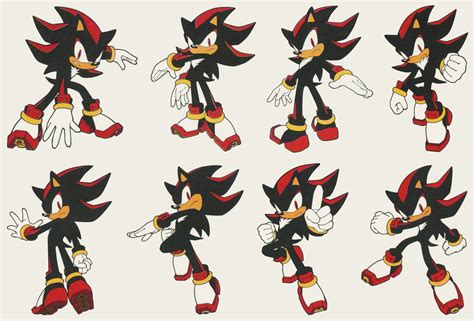 Sonic and Shadow Poses