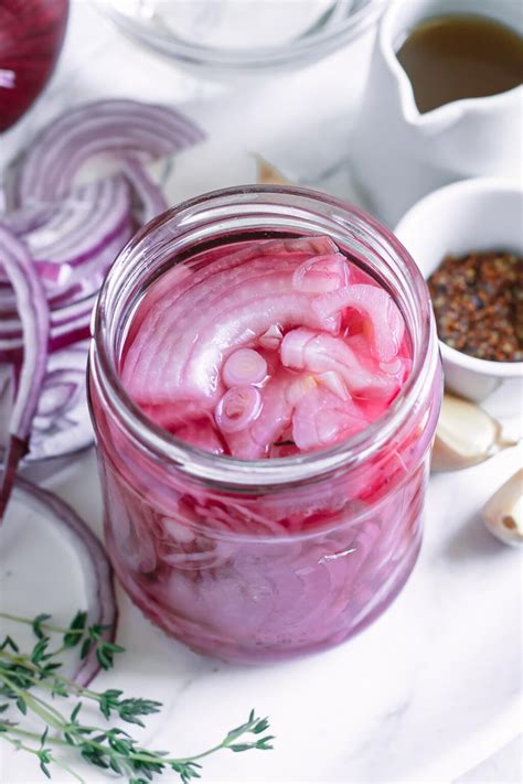 Quick Pickled Red Onions (No Sugar!) ⋆ Easy Refrigerator Pickled Onions