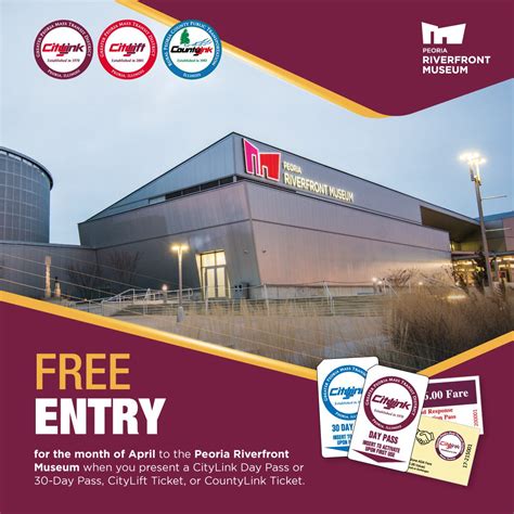 CityLink and the Peoria Riverfront Museum Partner in April - CityLink ...