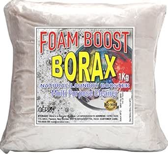CERO ® Foam Boost Borax Powder 100% Pure With Whitening and Cleaning ...
