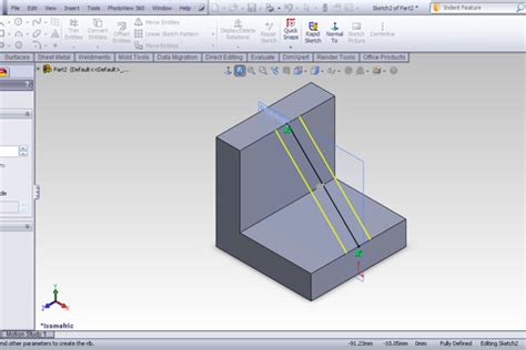 Image result for Solidworks Rib Feature