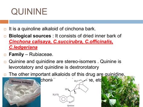 ISOLATION IDENTIFICATION of alkaloids atropine and quinine.pptx