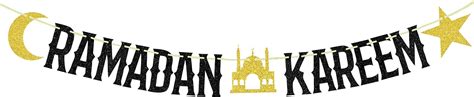 Buy ARUTPER Ruepartydeoret Ramadan Kareem Banner, Eid Festival Muslim ...