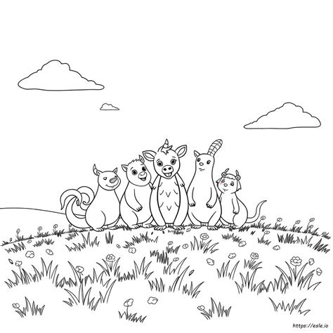 Coloring Pages Creatures