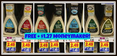 Grab TWO Ken's Salad Dressing for FREE + $1.27 Moneymaker at Kroger ...