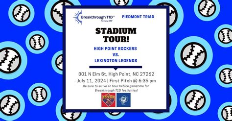 Piedmont Triad Stadium Tour - High Point Rockers, High Point Rockers ...