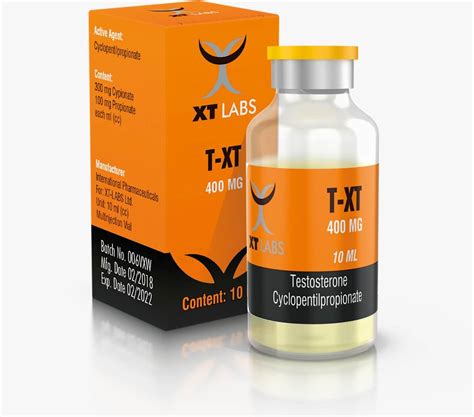 XT LABS TXT 400 (CYPIONATE-PROPIONATE) 400MG/10ML - Suplementos Capital ...