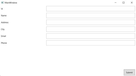 Net Core WPF 的图像结果