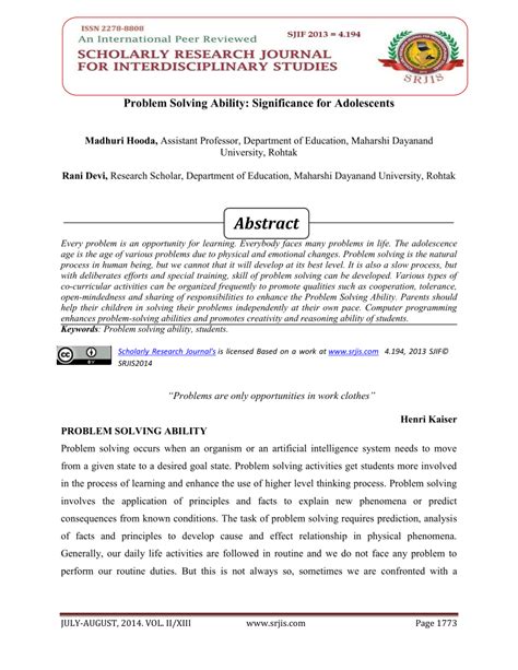 Adolescent Problem Solving 的图像结果