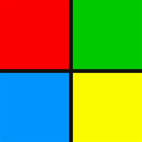 Red Yellow Blue and Green Square Logo - LogoDix