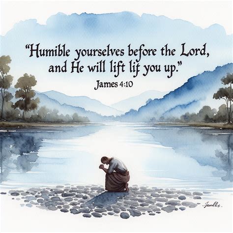 James 4:10 Artwork | Bible Art