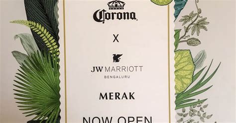 You gotta try it: New place alert - Merak at JW Marriott Hotel, Bengaluru!
