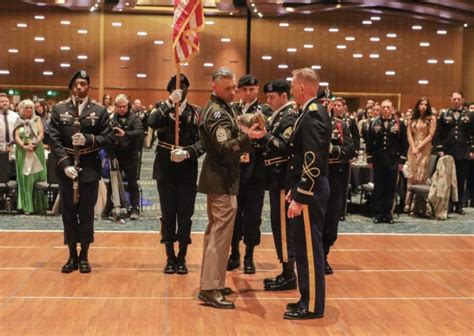 U.S. Army's Bastogne Brigade cases colors in preparation for Europe ...