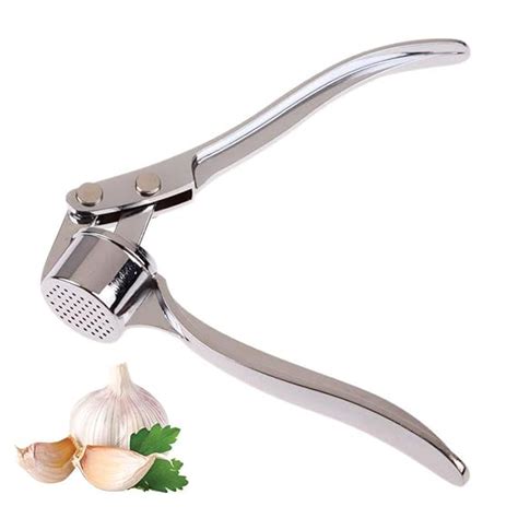 Buy Swizzer Professional Kitchen Stainless Steel Garlic Crusher ...