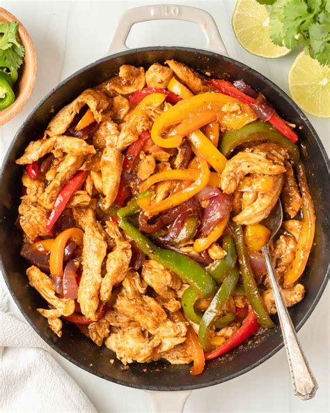 Chicken Fajitas | Little Bitta Kitchen