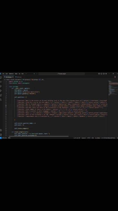 Image result for Quiz Project in Tkinter Python Modern GUI