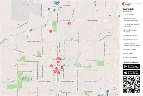 Image result for Springfield IL Map