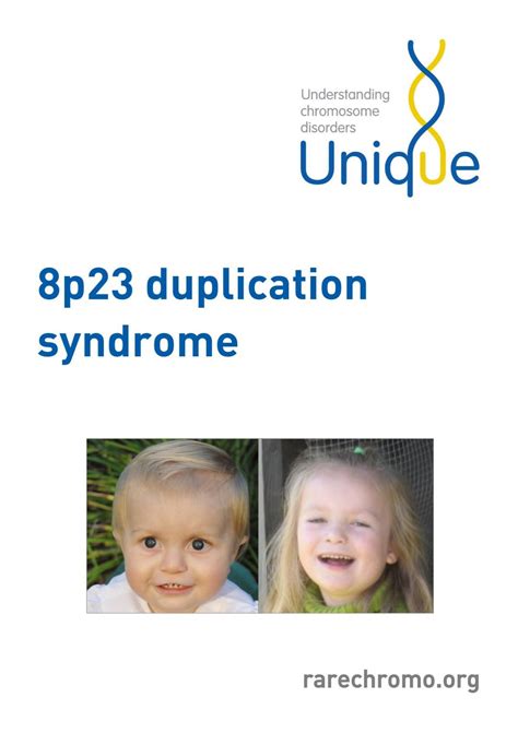 8p23.1 duplication syndrome - Unique - The Rare Chromosome ...