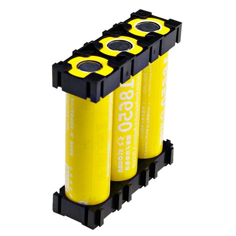 18650 Battery Spacer Bracket – 1x3 Cell Holder for Lithium Battery Pac ...