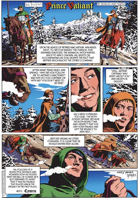 Prince Valiant Comic Strip 2023-03-19 | Comics Kingdom