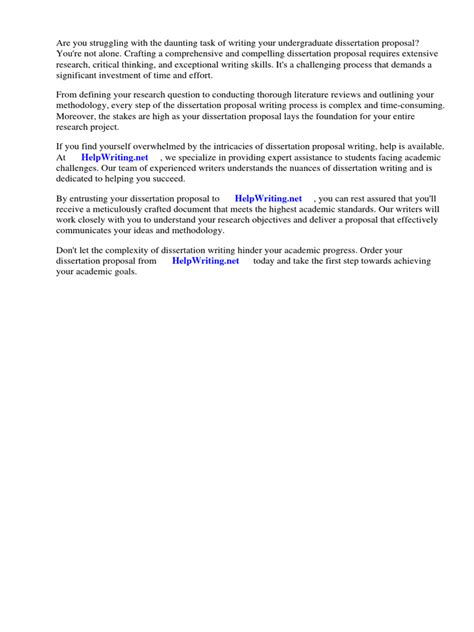 Image result for Dissertation Proposal Example