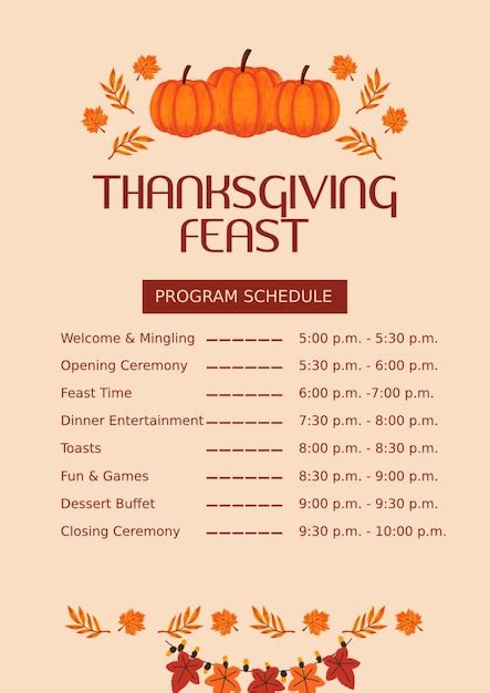 Image result for Thanksgiving Program Outline