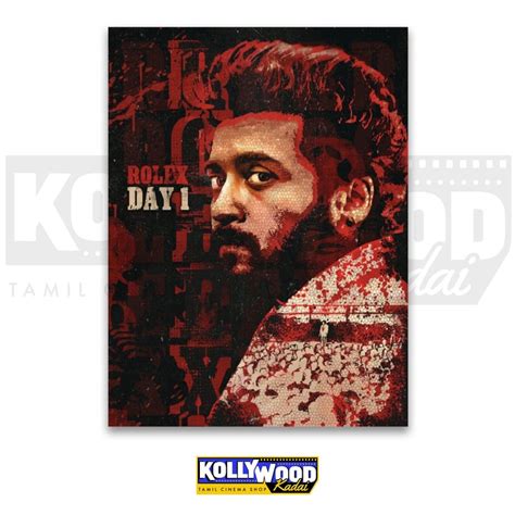 Buy ROLEX LCU SURIYA Kollywood 100% Original Design Tamil Movie Poster ...