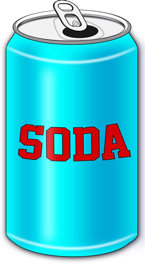 Pop Soda Can Clip Art Design Illustration For Use In Web Or Print ...
