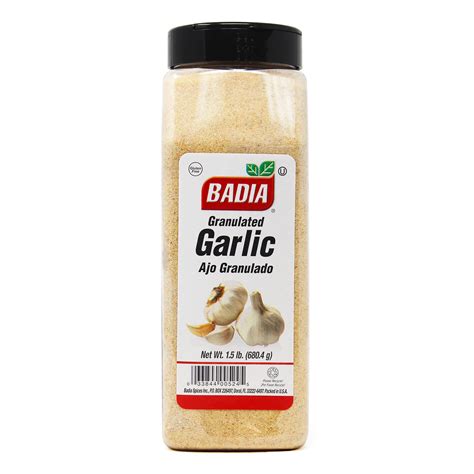 Garlic Granulated - 1.5 lbs - Badia Spices