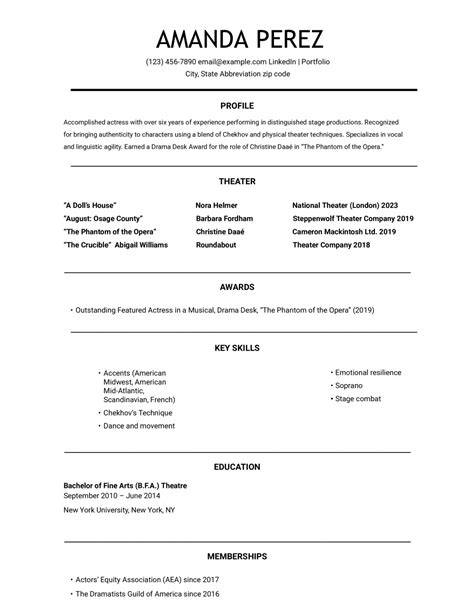 Resume Examples 的图像结果