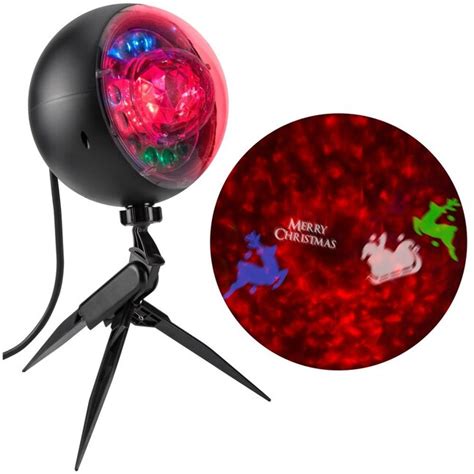 Gemmy Lightshow Projection Multi-Function Red, Green, Blue,White ...