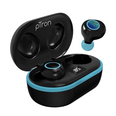 pTron Bassbuds Jets True Wireless Bluetooth 5.0 Headphones with Deep ...