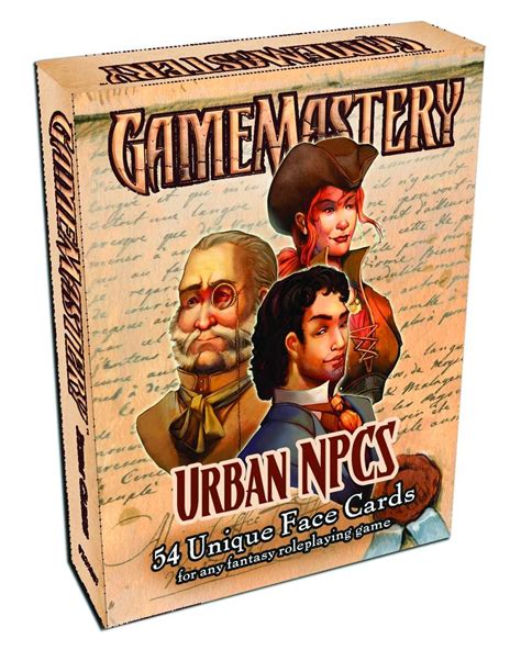 Buy Gamemastery Urban NPCs Face Cards Online at Low Prices in India ...