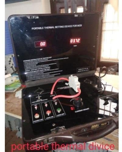 Portable MCB Thermal Test Device Manufacturer, Supplier from Delhi