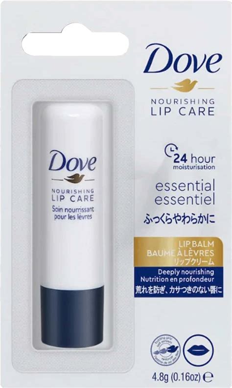 Buy DOVE ESSENTIAL NOURISHING LIP CARE WITH JOJOBA OIL & SHEA BUTTER ...